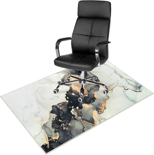 Vista 28 de Anidaroel Alfombra para Silla de Oficina para Piso de Madera Dura, Protector para Silla con Ruedas de 36"x48", Alfombra para Computadora