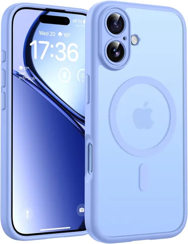 Vista 274 de TOCOL Funda para iPhone 11, compatible con Magsafe, protección completa de cámara, imanes integrados, protección contra caídas, funda translúcida