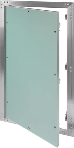 Vista 42 de Panel de acceso de aluminio para paneles de yeso de 6 x 6 pulgadas, puerta del eje de servicio, plomería, electricidad, calefacción, escotilla