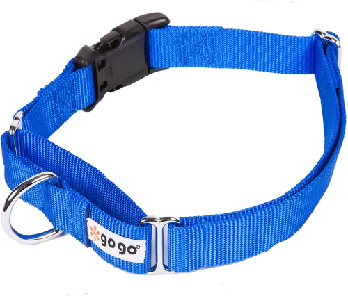 Vista 36 de GoGo Pet Products GoGo - Collar de perro Martingala de 3/4 pulgadas, mediano, color rosa Rosado