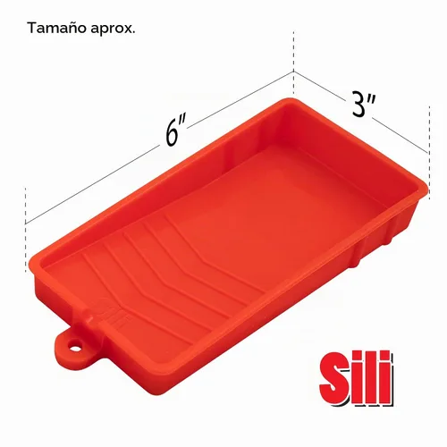 Vista 7 de Rodillo de pegamento de silicona con bandeja aplicadora de silicona para carpintería