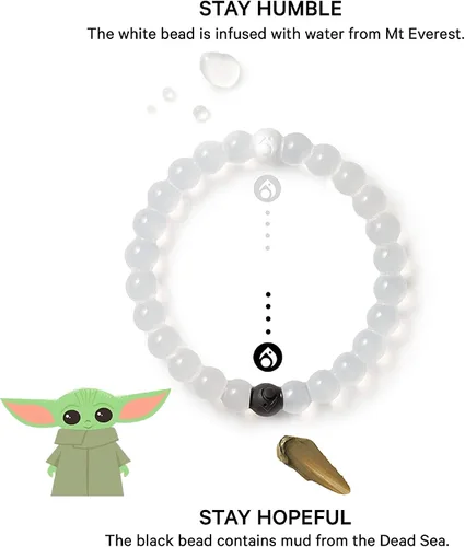 Vista 5 de Lokai The Star Wars Collection Bracelets - Silicone Beaded Bracelets for Women & Men, Jewelry Fashion Bracelets Slide-On for Comfortable Fit