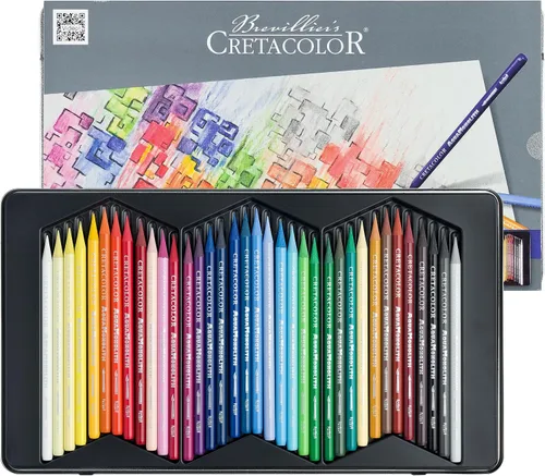 Vista 8 de Cretacolor Aqua Monolith - Juego de lápices de acuarela, 12 unidades, multicolor