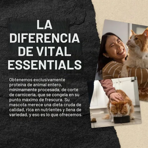 Vista 6 de Vital Essentials Golosinas para gatos liofilizadas crudas Menudillos de pollo 1 oz Paquete de 2
