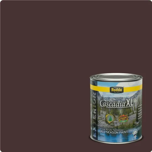 Vista 139 de Rodda Paint CASCADIA XL Pintura e imprimación satinada exterior en uno, cuarto de galón, pimienta de Jamaica