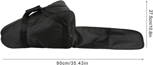 Vista 7 de Oxford portátil, paño batería motosierra caso almacenamiento bolsa de transporte 14 pulgadas cadena sierra caso completo