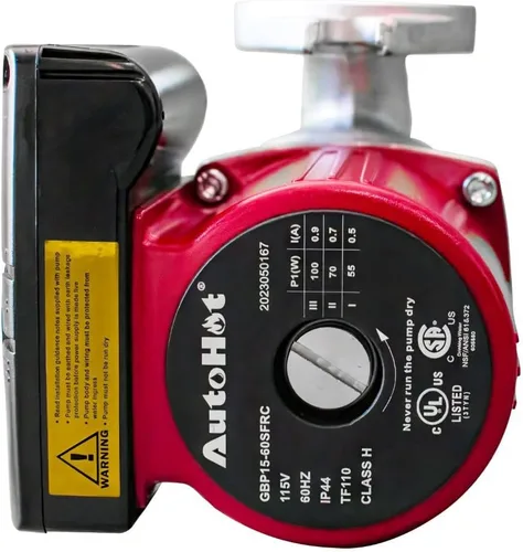 Vista 7 de AUTOHOT Sistema de bomba de recirculación de agua caliente a pedido DR055A-USK - Fácil instalación, certificado UL y NSF61. Ahorra agua y energía