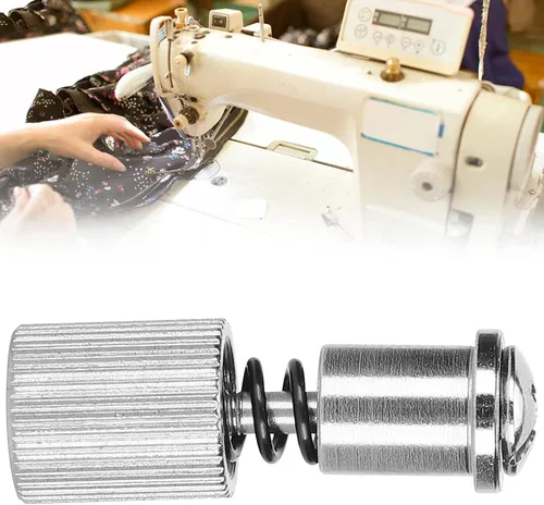 Vista 8 de Máquina de coser abrazadera de pie de resorte Prensatelas Pieza de reemplazo de abrazadera de tornillo de cambio fácil Accesorio de máquina de coser