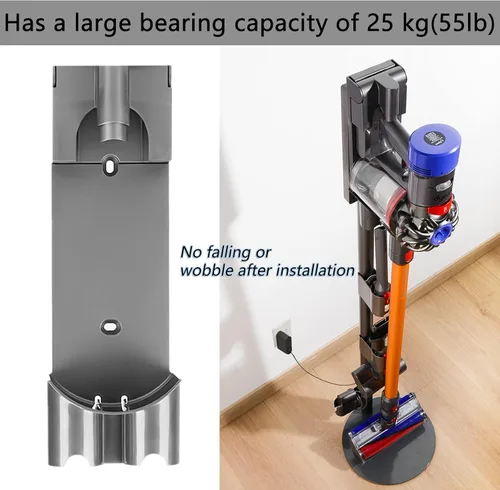 Vista 8 de Pieza de estación de acoplamiento de repuesto - Compatible con Dyson V7 V8 Series Handheld - Accesorios de filtro de estación de acoplamiento