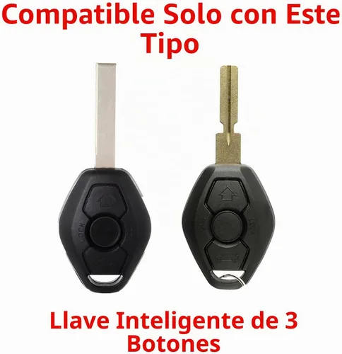 Vista 2 de Protector de llave de control remoto de entrada sin llave de silicona Funda de llave de reemplazo Compatible con BMW 3 5 7 Series M3 M5 M6 X3 X5 Z3