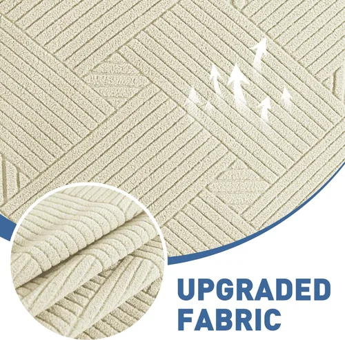 Vista 3 de JIVINE - Funda para sofá biplaza, 1 pieza elástica para sofá de 2 cojines, protector de muebles con parte inferior elástica para niños y mascotas