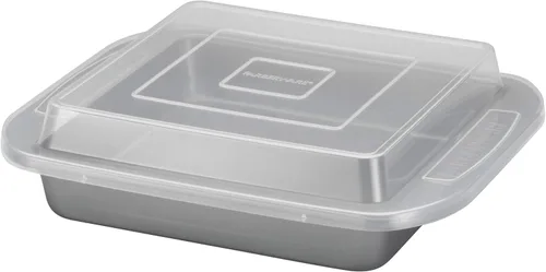Vista 12 de Farberware - Charola de horno de 9 por 13 pulgadas, antiadherente, Round, 9, Plateado Gris