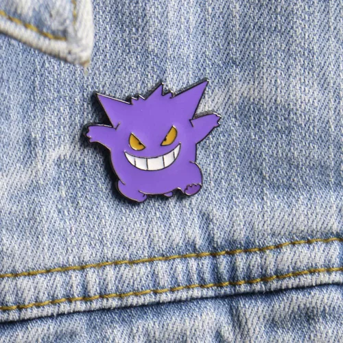 Vista 4 de Monstruos de bolsillo Broche de aleación Pin Accesorios de ropa