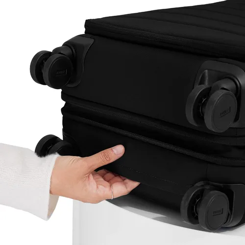 Vista 8 de Away Equipaje de mano Softside, Negro azabache, Equipaje de mano, El equipaje de mano Softside