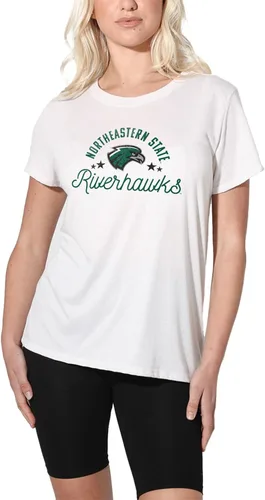 Vista 258 de Colección oficial de camisetas sueltas para mujer, color blanco