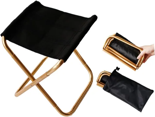 Vista 9 de Taburete plegable para acampar Taburete plegable Taburete plegable portátil Taburete plegable para acampar Taburete plegable Camping Taburete