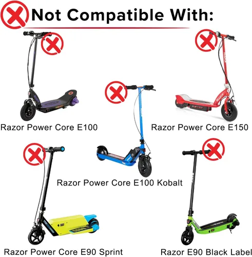 Vista 3 de AlveyTech Paquete de baterías premium de 12 voltios para acelerador Razor E90 y Power Core 90/E90/E90 Glow/E95 Scooters
