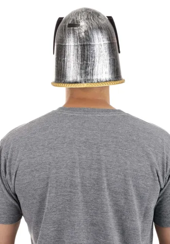 Vista 2 de Casco de Disfraz de Caballero para Adultos Multicolor