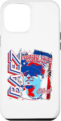 Vista 25 de Funda para iPhone 11 Javier Baez International Baseball Puerto Rico MLBPA