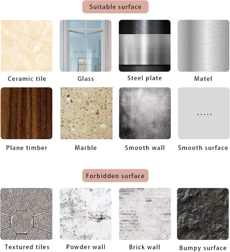 Vista 6 de iCAGY Lámina de espejo autoadhesiva de acrílico para pared, plástico sin vidrio, azulejos de espejo de seguridad para niños, rectángulo de pared, 6