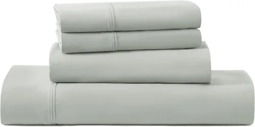 Vista 21 de UGG Hedi - Juego de sábanas tamaño individual, transpirable y refrescante Esencial para dormitorio universitario, microfibra refrescante, bolsillo
