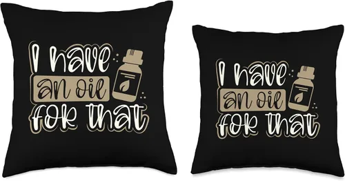 Vista 3 de Health Fitness Gift Exercise Apparel Kanig Designs Practitioner - Almohada de aceites esenciales, 16 x 16 pulgadas, multicolor