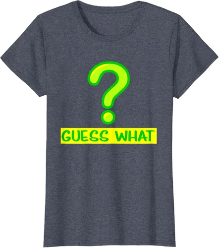 Vista 79 de Question Mark playera Guess What playera, hombre XL, Púrpura