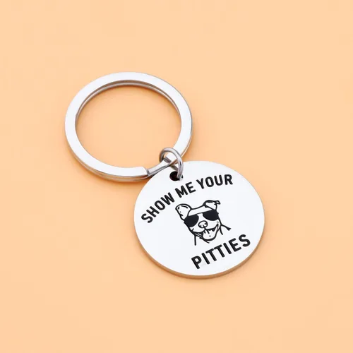 Vista 6 de TIIMG Pitbull - Llaveros para perros Pitbull