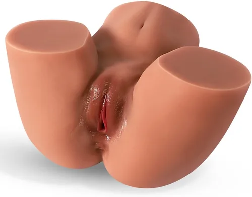 Vista 2 de Muñeca sexual, torso, de tamaño real con túnel anal y vaginal realista, torso femenino escalado 1:1, juguete sexual masculino para masturbación
