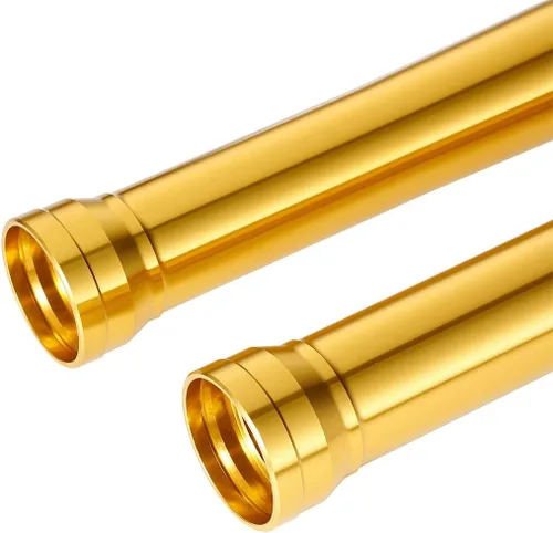 Vista 4 de Tubos de horquilla exteriores delanteros LANBAO Tubos de horquilla para Yamaha FZ09 FZ-09 2016 2017 21.260 in 1RC-23126-11-00 Tubos de choque de oro