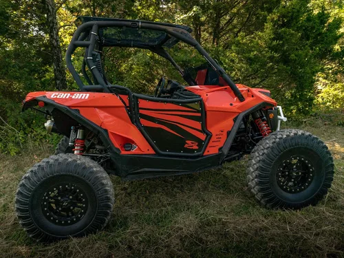Vista 9 de SuperATV Kit de elevación resistente de 6 pulgadas para Can-Am Maverick Standard/X MR/X RS/X RS-DPS/MAX Standard (ver ajuste) Negro - Kit completo