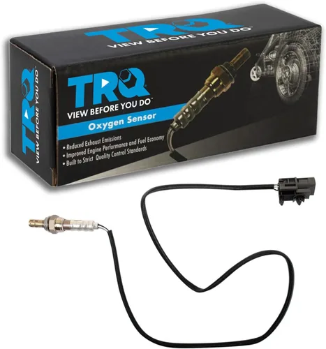 Vista 333 de TRQ Sensor de Oxígeno O2 de 4 Hilos de Banda Estrecha Compatible con VW Atlas 2.0L 2018-21, VW GTI 2.0L 2016-18, Audi A3 Quattro 2.0L 2015-18, VW