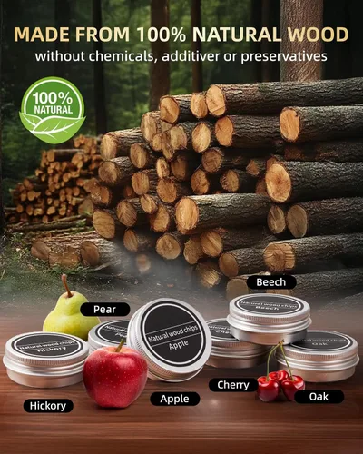 Vista 3 de Kit de ahumador eléctrico de whisky, con madera de 6 sabores, no necesita butano, kit de ahumador eléctrico de cóctel, kit de ahumador de bebidas