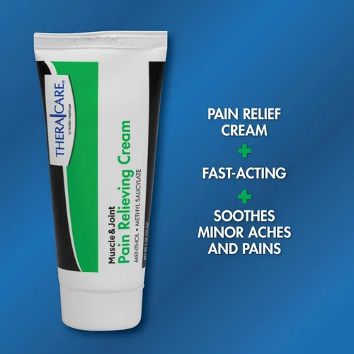 Vista 6 de Thera Care Crema para aliviar el dolor Músculo y articulaciones 10% mentol • 15% salicilato de metilo 2 onzas