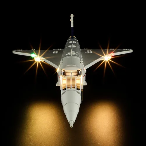 Vista 3 de Lightailing Luz para Lego- 10318 Concorde - Kit de iluminación LED compatible con el modelo de bloques de construcción Lego - NO incluido el juego