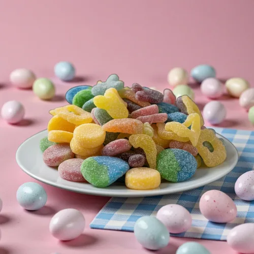 Vista 3 de Mezcla de gomitas agrias surtidas irresistiblemente deliciosas, 2 libras
