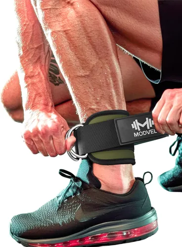 Vista 24 de Modvel Gym Ankle Strap for Cable Machines – Glute & Leg Kickback Ankle Straps for Gym Workouts – Adjustable, Padded Support for Strength Training