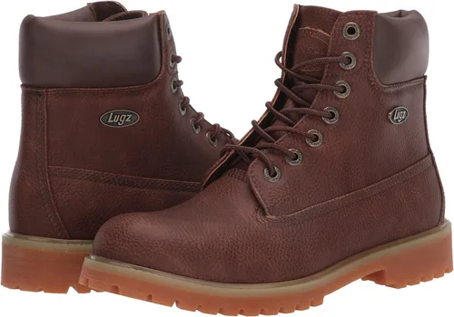 Vista 7 de Lugz Mens Convoy Lace Up Casual Botas Tobillo - Negro