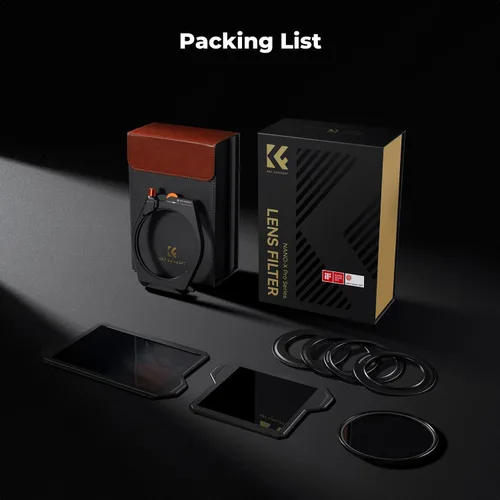 Vista 7 de K&F CONCEPT X PRO Kit de sistema de soporte de filtros cuadrados