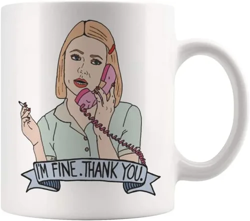 Vista 2 de Fonhark - Taza Margot Tenenbaum (The Royal Tebenbaums, Bill Murray, Rushmore, The Darjeeling Limited, The Life Aquatic with Steve Zissou), taza