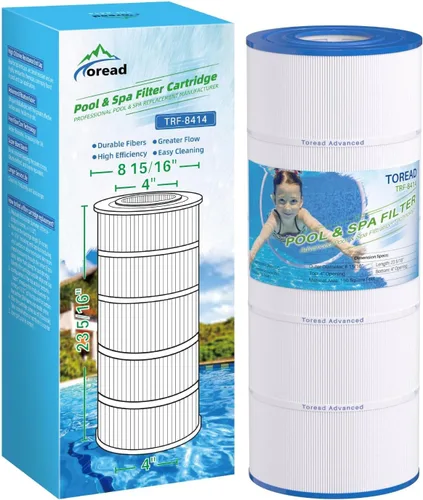 Vista 9 de TOREAD Filtro de piscina CS100 sustituye a Jandy CS100, R0462200, PJANCS100, Ultral-B2, Marsopa PP-B2, Unicel C-8410, Filbur FC-0821, SD-01070