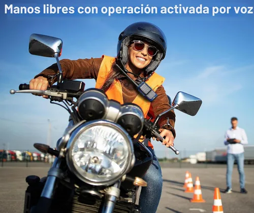 Vista 7 de Radios bidireccionales recargables de largo alcance con auricular, paquete de 4 walkie talkies Arcshell AR-6, batería de iones de litio y cargador