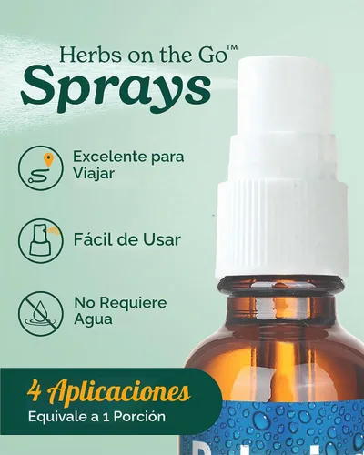 Vista 5 de Herb Pharm Spray de hierbas TLC para garganta sin alcohol orgánico certificado para niños, 1 onza