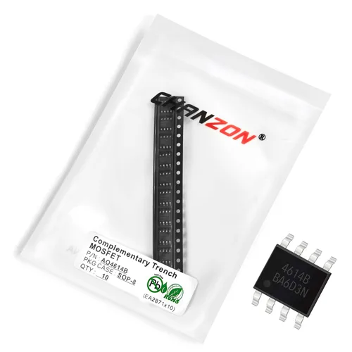 Vista 62 de Chanzon 2N60 TO-220AB NMOS MOS N-Channel Power MOSFET Transistor, alto voltaje y corriente nominal, (paquete de 10 unidades)