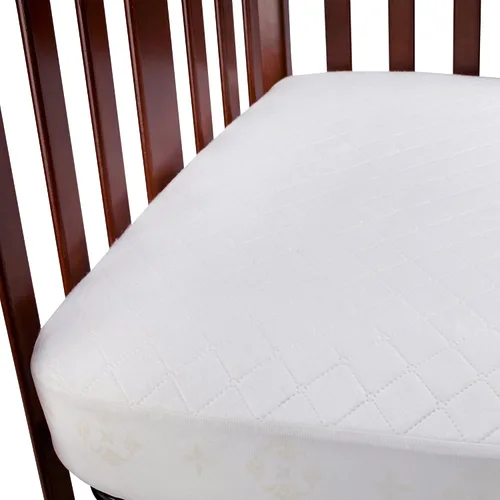 Vista 2 de Carters - Protector de colchón ajustable impermeable para cuna y protector de colchón para cuna de bebé, sábana protectora para niños y niñas