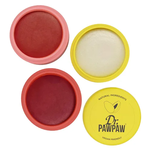 Vista 8 de Dr. PawPaw - Exfoliante Labial y Bálsamo Labial Dúo - Bálsamo Labial Hidratante con Pawpaw, Aloe, Aceites de Oliva y Ricino - Exfoliante Labial