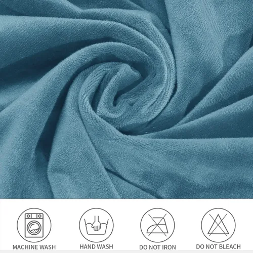 Vista 5 de Funda elástica de terciopelo en forma de L para sofá esquinero de 5 asientos, fundas para sofá esquinero para sofá seccional, fundas de sofá