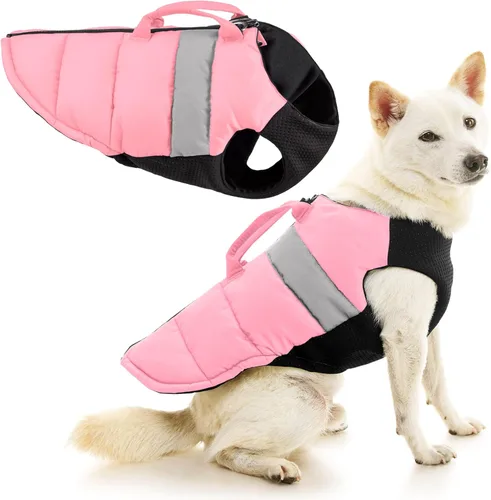 Vista 16 de Arnés de elevación con chaleco acolchado Gooby para perro - Negro, X-Pequeño