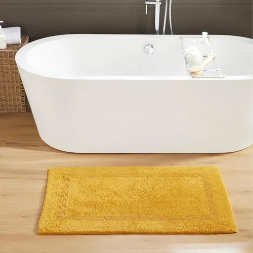Vista 78 de Better Trends - Juego de 2 alfombras de baño 100% algodón, extra suaves, con borlas, de 17" x 24", alfombra de baño superabsorbente y reversible