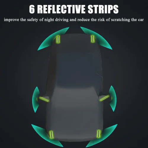 Vista 5 de Funda protectora de coche compatible con Subaru Crosstrek 2012-2024 SUV de 5 puertas, cubierta completa para automóvil para exteriores e interiores